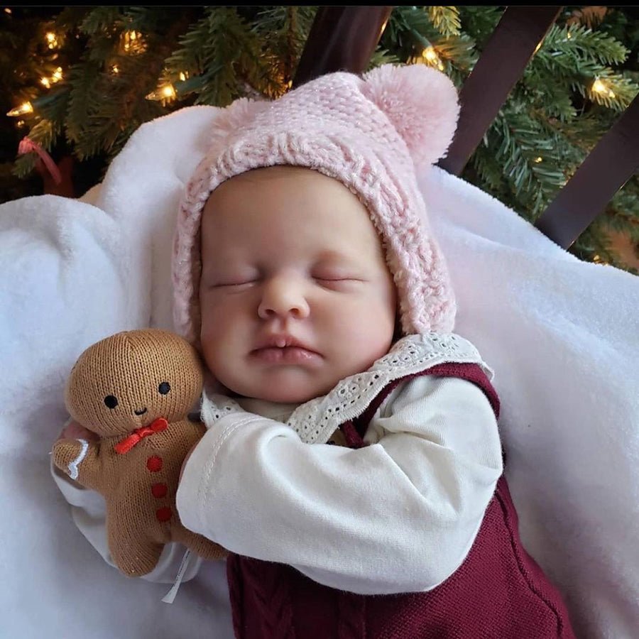 20 Inches Sweet Agnes Sleeping Reborn Doll Girl- Loulou Series