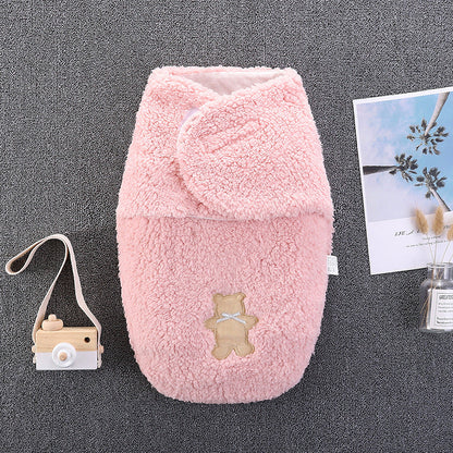 Plush Baby Sleeping Bag For 16-24 Inches Reborn Dolls