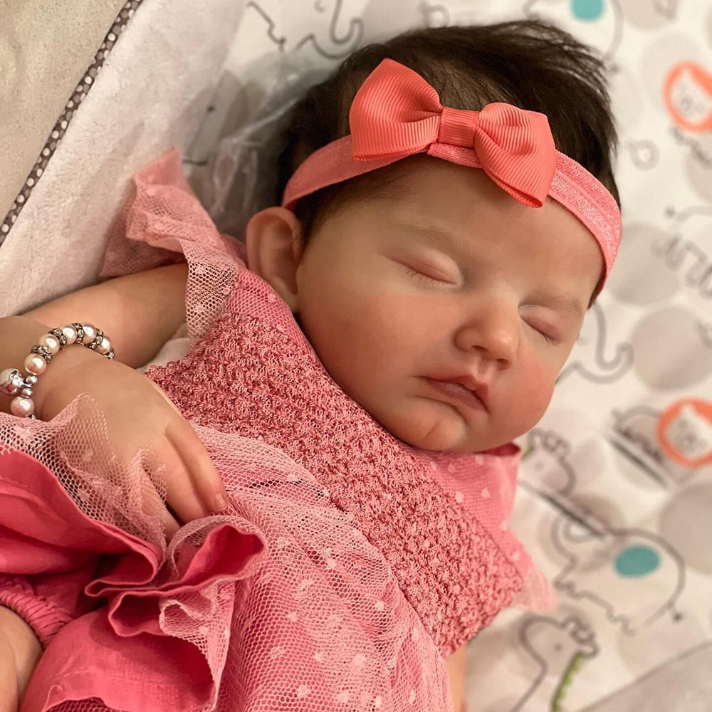 20 Inches Realistic Asleep Reborn Dolls - Sara