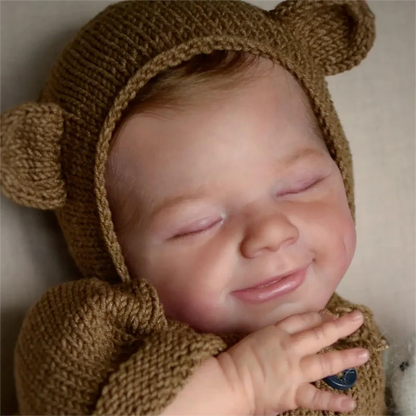 20 Inches Sweet Bruce Closed Eyes Reborn Doll Boy-April Serie