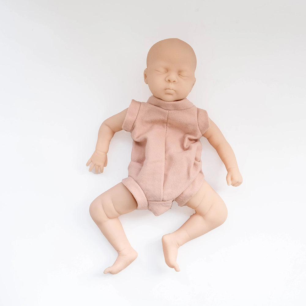 Unpainted 12 Inches Closed Eyes Reborn Luna Doll Kit