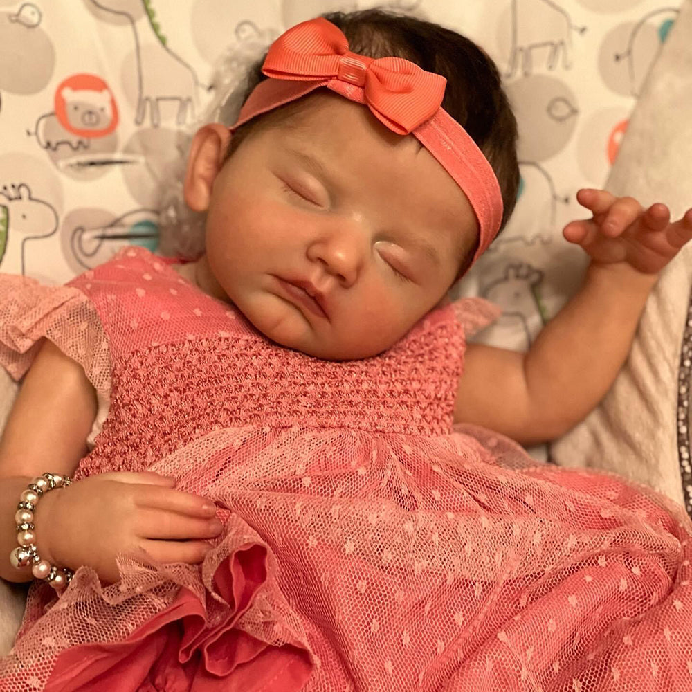 20 Inches Realistic Asleep Reborn Dolls - Sara