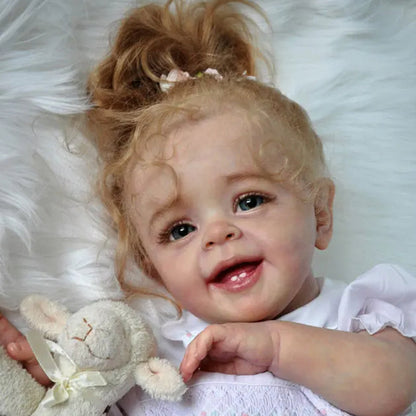 22 inches Unpainted Yannik Reborn Doll Kit