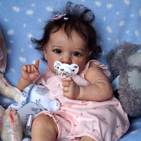 22 Inches Realistic Reborn Baby Doll Baby Girl Melody-Saskia Series