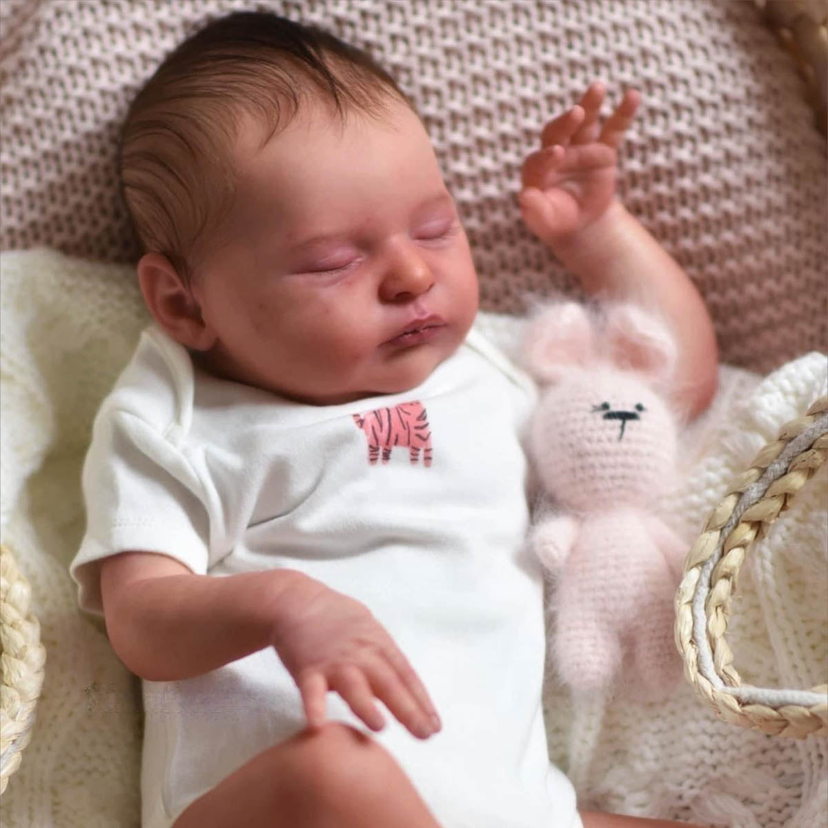 20 Inches Sweet Bernice Sleeping Reborn Doll Girl- Laura Serie