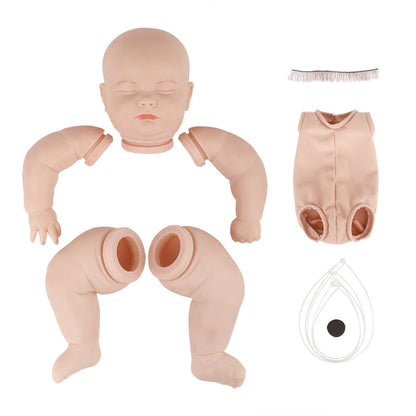 Reborn Joseph 23 inch Closed Eyes Unfinished Doll Kit