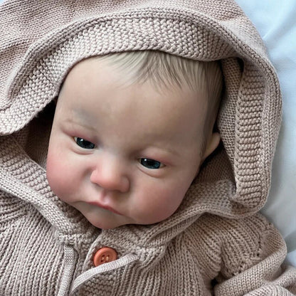 18'' Real Lifelike Carley Open Eyes Reborn Doll Boy/Girl-Levi Series