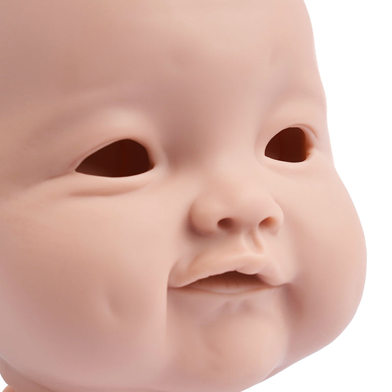 21 inches Naomi DIY Blank Unpainted Open Eyes Reborn Doll Kit