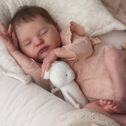 20 Inches Mamie Closed Eyes Reborn Dolls Girl-Laura