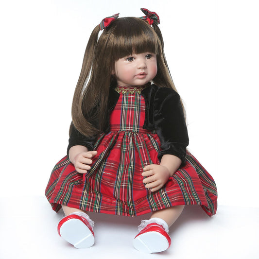 60Cm Long Hair Cute Princes Reborn Doll