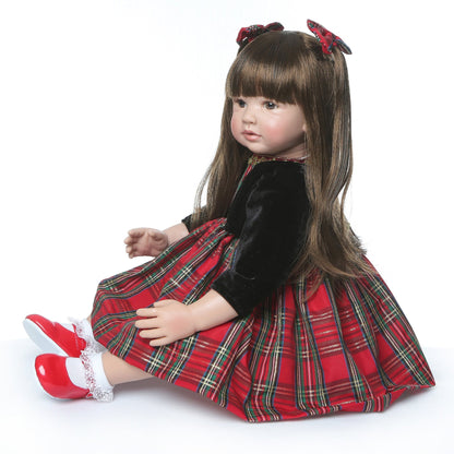 60Cm Long Hair Cute Princes Reborn Doll