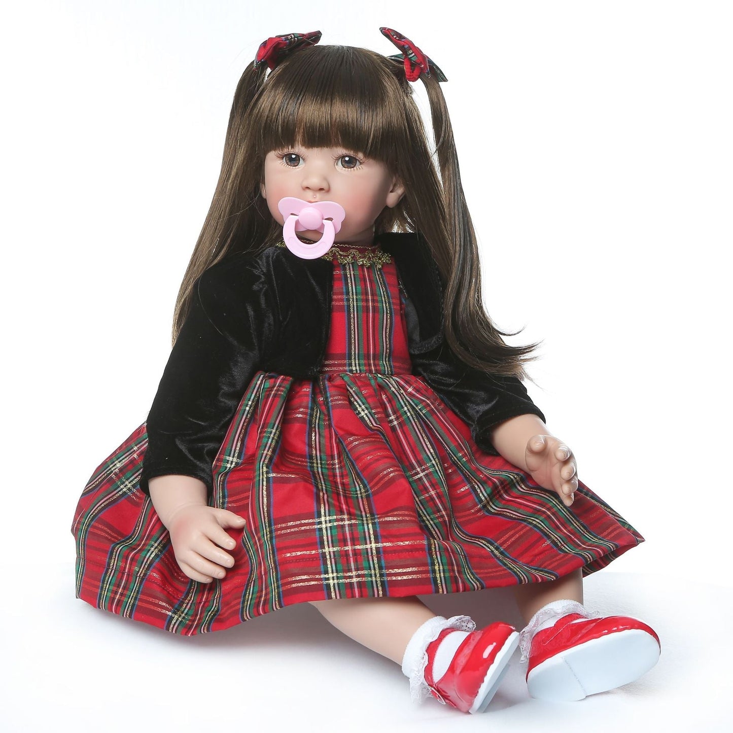 60Cm Long Hair Cute Princes Reborn Doll