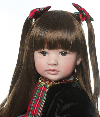 60Cm Long Hair Cute Princes Reborn Doll