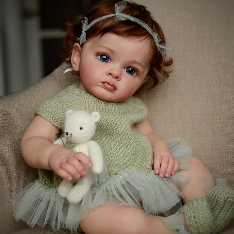 22 Inches Judith Brown Hair Reborn Doll Girl-Tutti Series