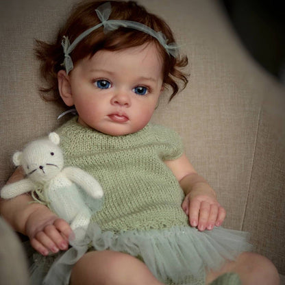 22 Inches Judith Brown Hair Reborn Doll Girl-Tutti Series