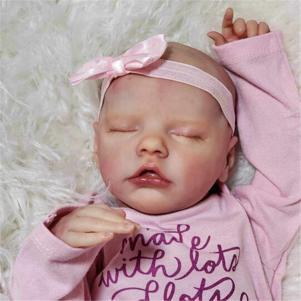 Reborn Twin A 17'' Lifelike Realistic Tracy Reborn Baby Doll Girl