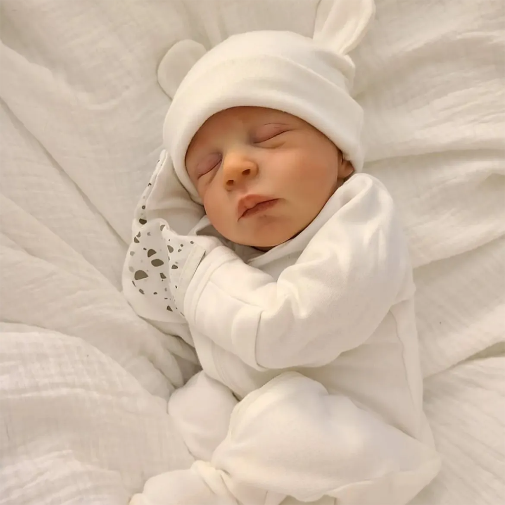 18 inches lifelike Closed Eyes Reborn Doll-Jude