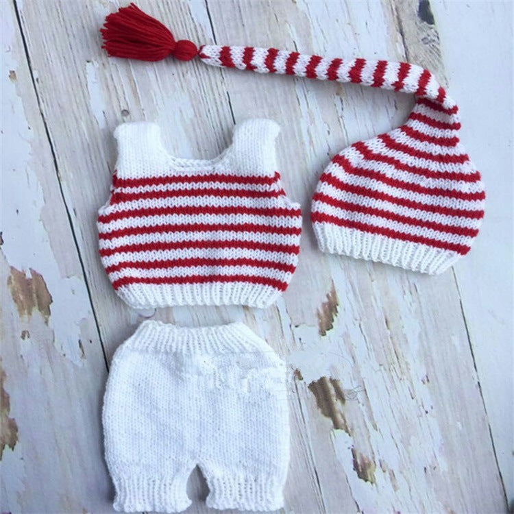 Christmas Knitted outfit for 20-24 Inches Dolls