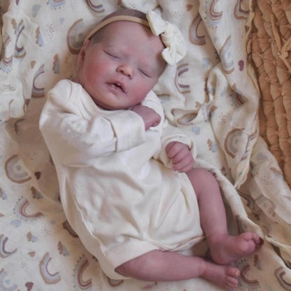 18 Inch Sleep Well Closed Eyes Reborn Dolls Boy-Darren