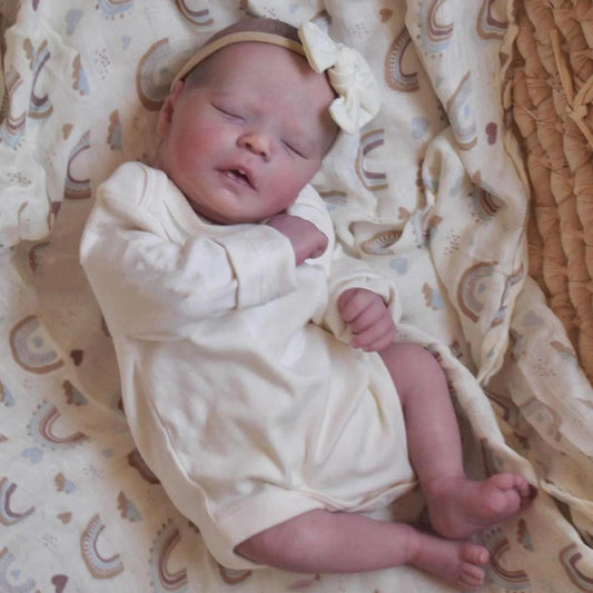 18 Inch Sleep Well Closed Eyes Reborn Dolls Boy-Darren