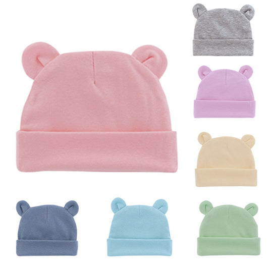 Solid Color Baby Cotton Hat for Baby