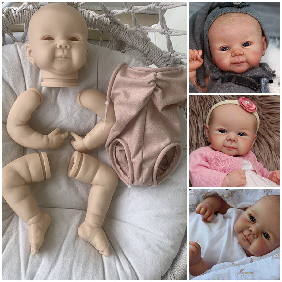 20 inches Sweet Juliette DIY Blank Unpainted Reborn Doll Kit