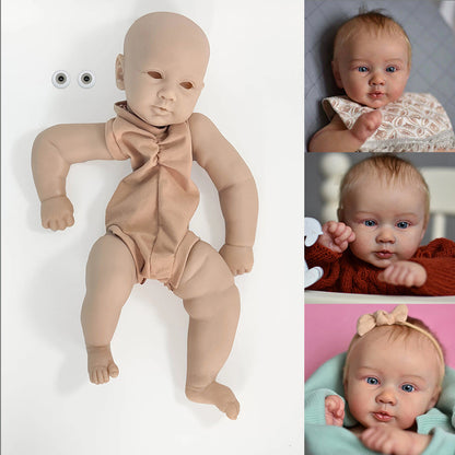 21 inches DIY Piper Blank Reborn Doll Kit