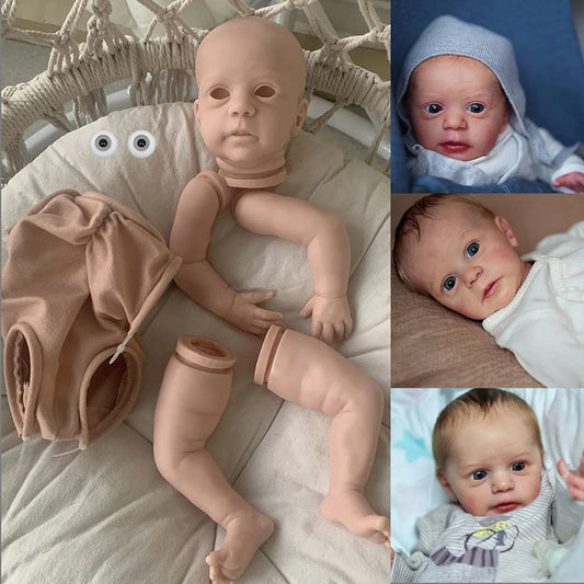 19 inches DIY Mika Blank Reborn Doll Kit