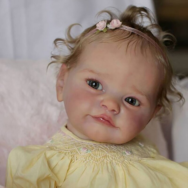 24 Inches Darcy Open Eyes Lifelike Reborn Doll With Hair