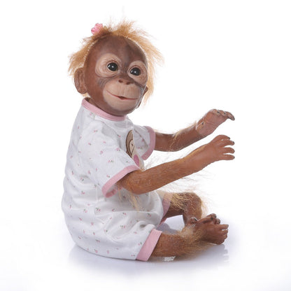 21'' Handmade Very Detailed Painting Reborn Baby Monkey