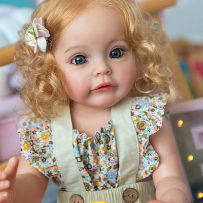 22 Inches Lifelike Sweet Abigail Reborn Doll Girl- Suesue Series