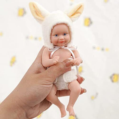 6 inch 15cm Open Eyes Smile Reborn Mini Doll Maddie