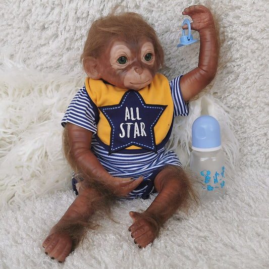 20 Inch Reborn Monkey Baby Doll Boy