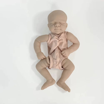 19 Inches Closed Eyes Unfinished Doll Kit Reborn Pascale