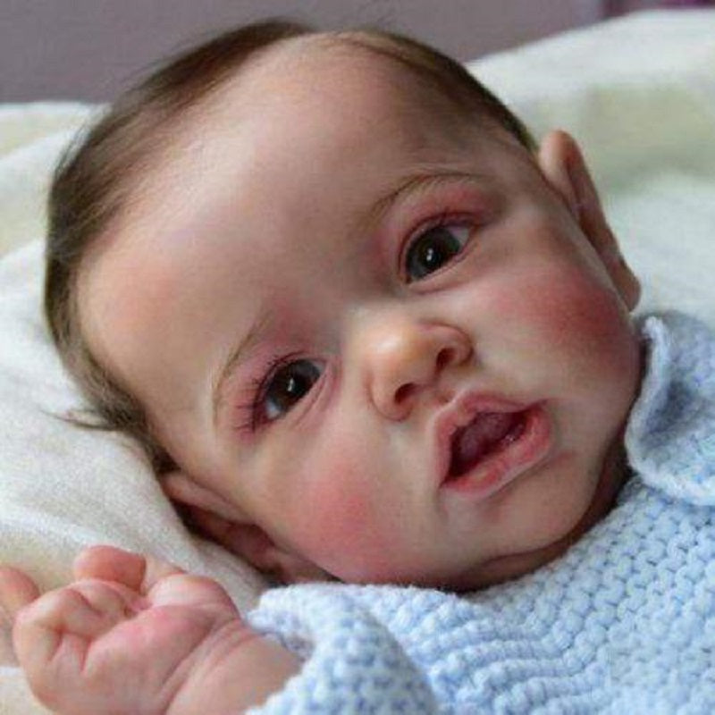 22" Truly Saskia Reborn Baby Boy Doll Peter- Saskia Series