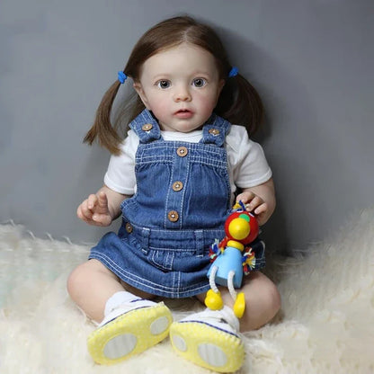 24 inch/60cm Doris Lifelike Reborn Dolls with Open Eyes-Missy