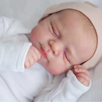 19 Inches Lifelike Closed Eyes Reborn Doll Boys/Girls