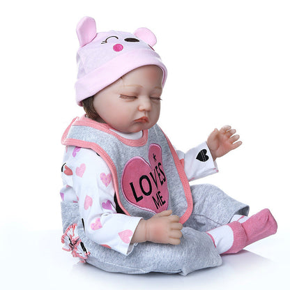 22 inch 55cm sleeping Realistic reborn baby girl doll