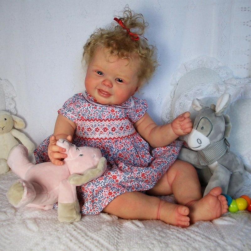 22 Inches Lifelike Xanthe Reborn Doll Girls-kodi bear