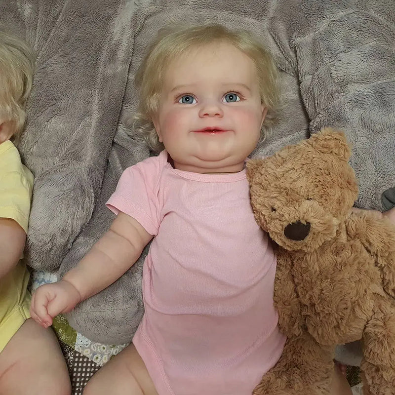 20 Inches Lifelike Amelia and Marvin Open Eyes Reborn Twins Dolls