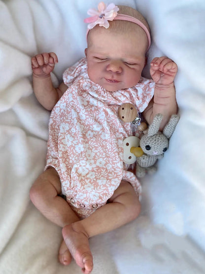 19 inch Quintina Realistic Sleeping Reborn Doll-Pasacle