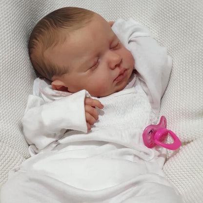 20 Inches Cute Closed Eyes Reborn Doll-Loulou