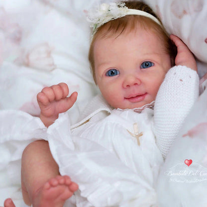 21 inches Fleur Sweet Face Soft Vinyl Unfinished Reborn Doll Kit