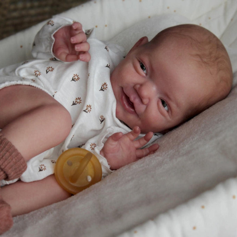 20 inches unpainted Charlie Smile Reborn doll kit