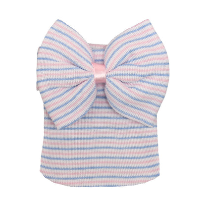 Cute Bow Knot Knitted Pullover Baby Hat