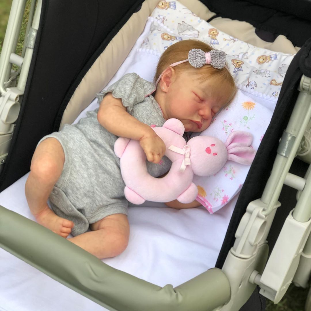 Lillian 18 Inches lifelike reborn dolls girls with blonde hair-Levi