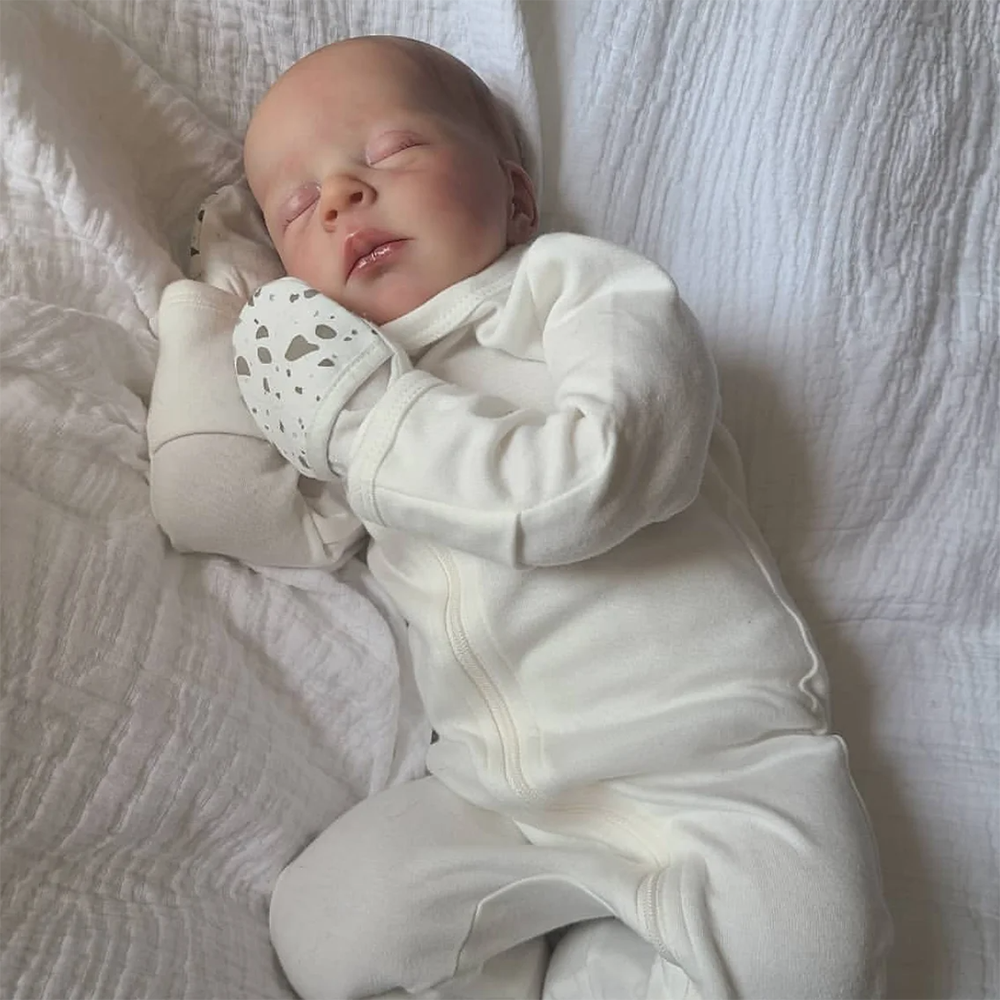 18 inches lifelike Closed Eyes Reborn Doll-Jude