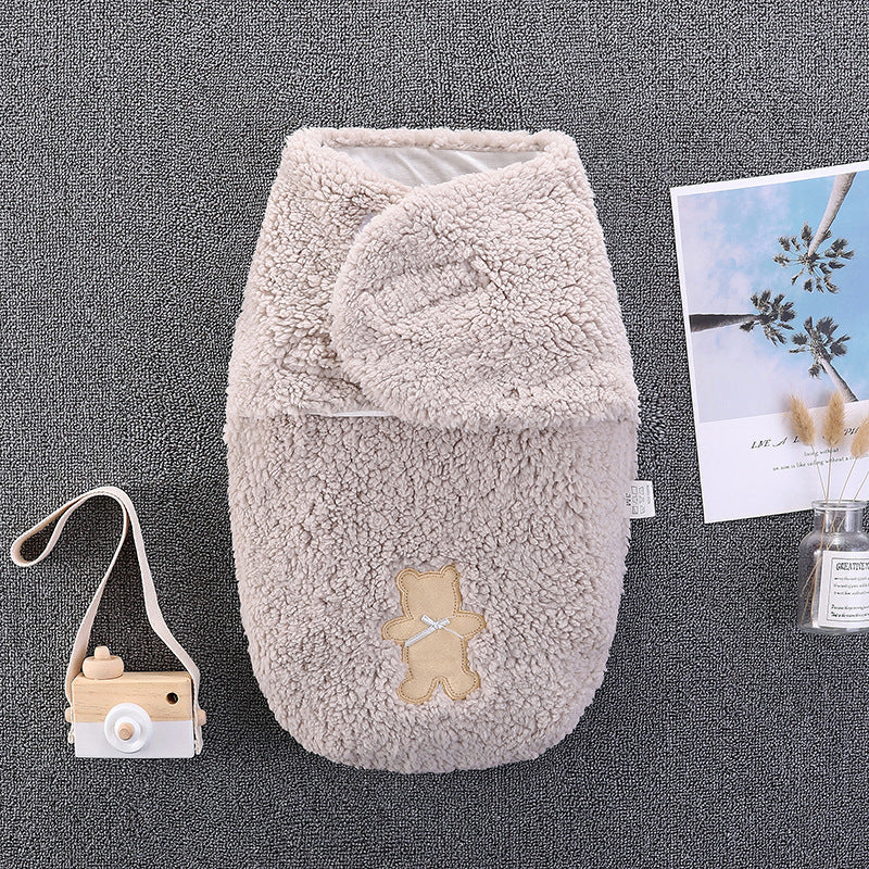 Plush Baby Sleeping Bag For 16-24 Inches Reborn Dolls