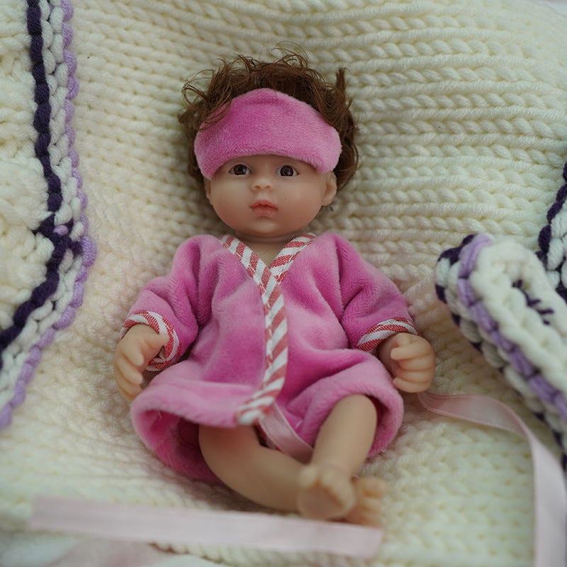 6 Inch Mini Reborn Dolls With Open Eyes