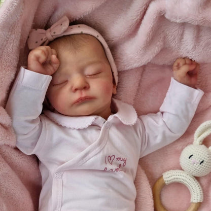 19 Inches Cute Closed Eyes Reborn Doll-Kai